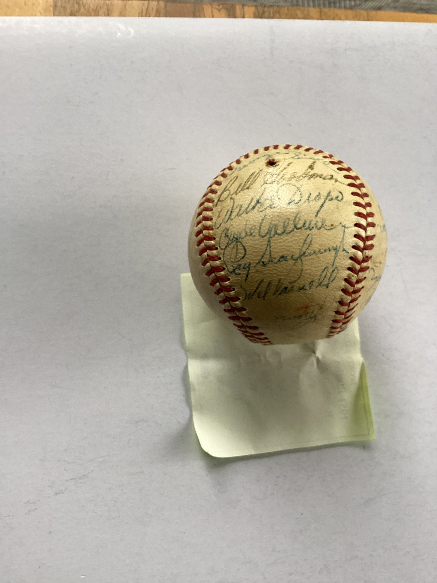 1951 Boston Red Sox Signed Team Baseball