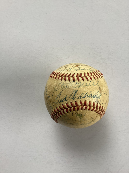 1951 Boston Red Sox Signed Team Baseball