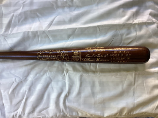 1975 Hall of Fame Bat #212 of 500