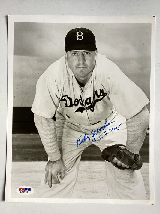 Billy Herman - Brooklyn Dodgers