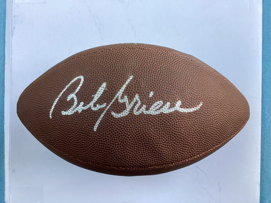 Miami Dolphins Signed Football - Bob Griese