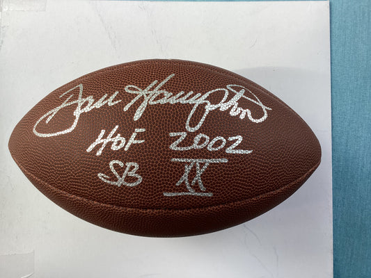 Chicago Bears Signed Football - Dan Hampton