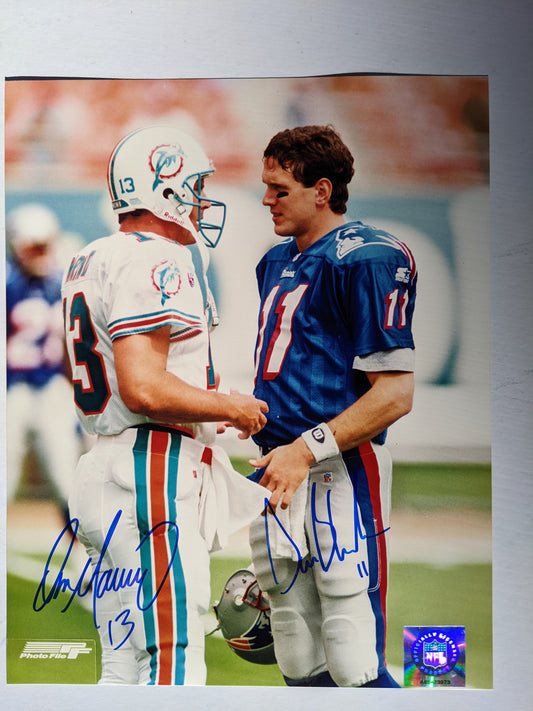 Dan Marino - Miami Dolphins & Drew Bledsoe - New England Patriots