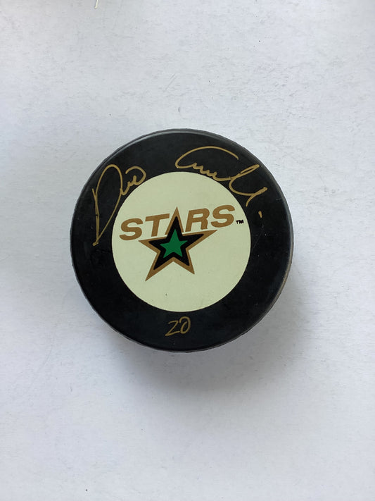 Dallas Stars Signed Puck - Dino Ciccarelli