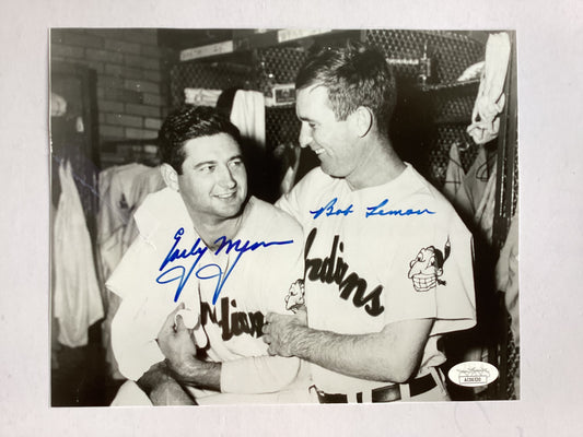 Early Wynn - Cleveland Indians & Bob Lemon - Cleveland Indians