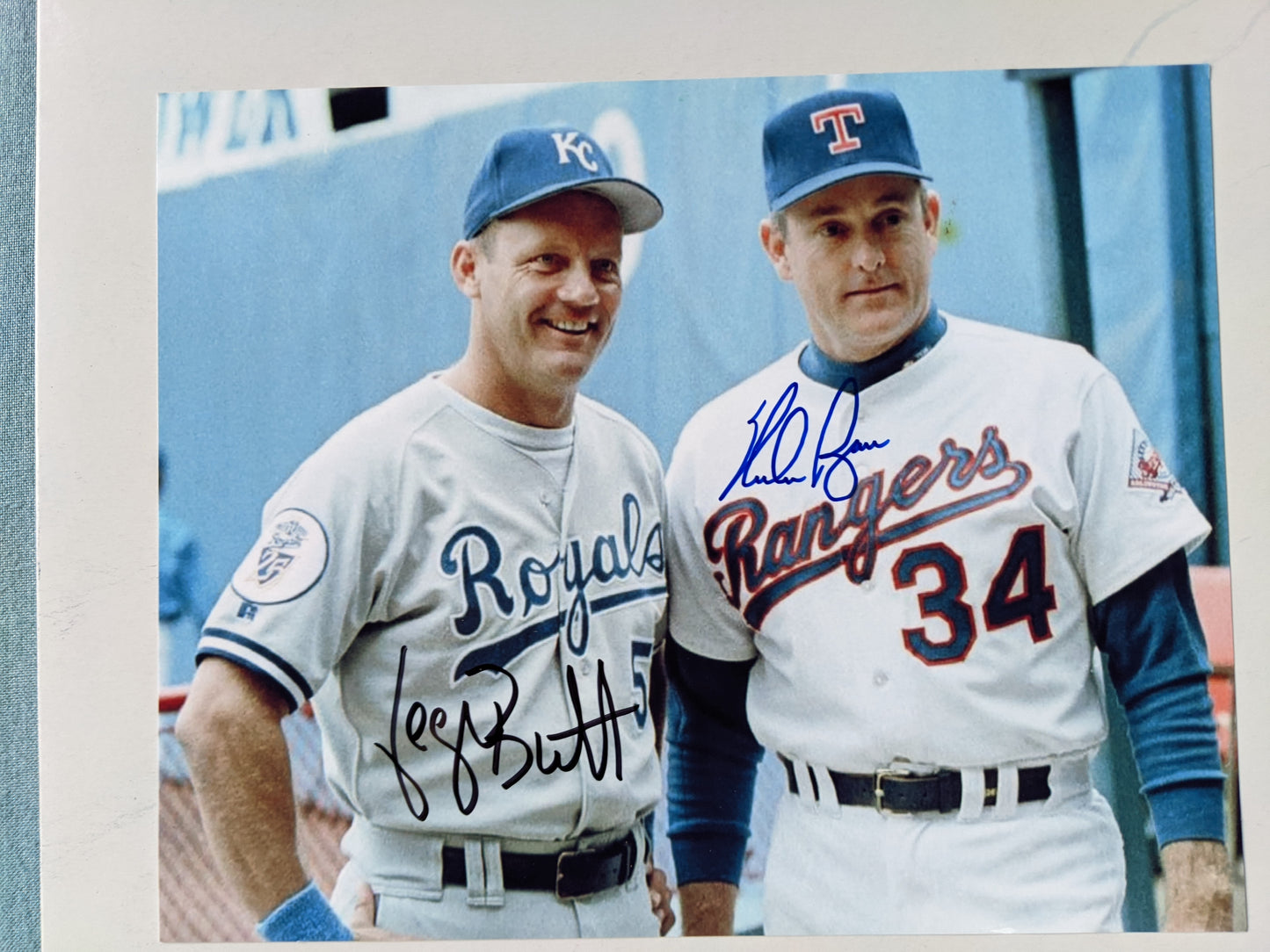 George Brett - Kansas City Royals & Nolan Ryan - Texas Rangers