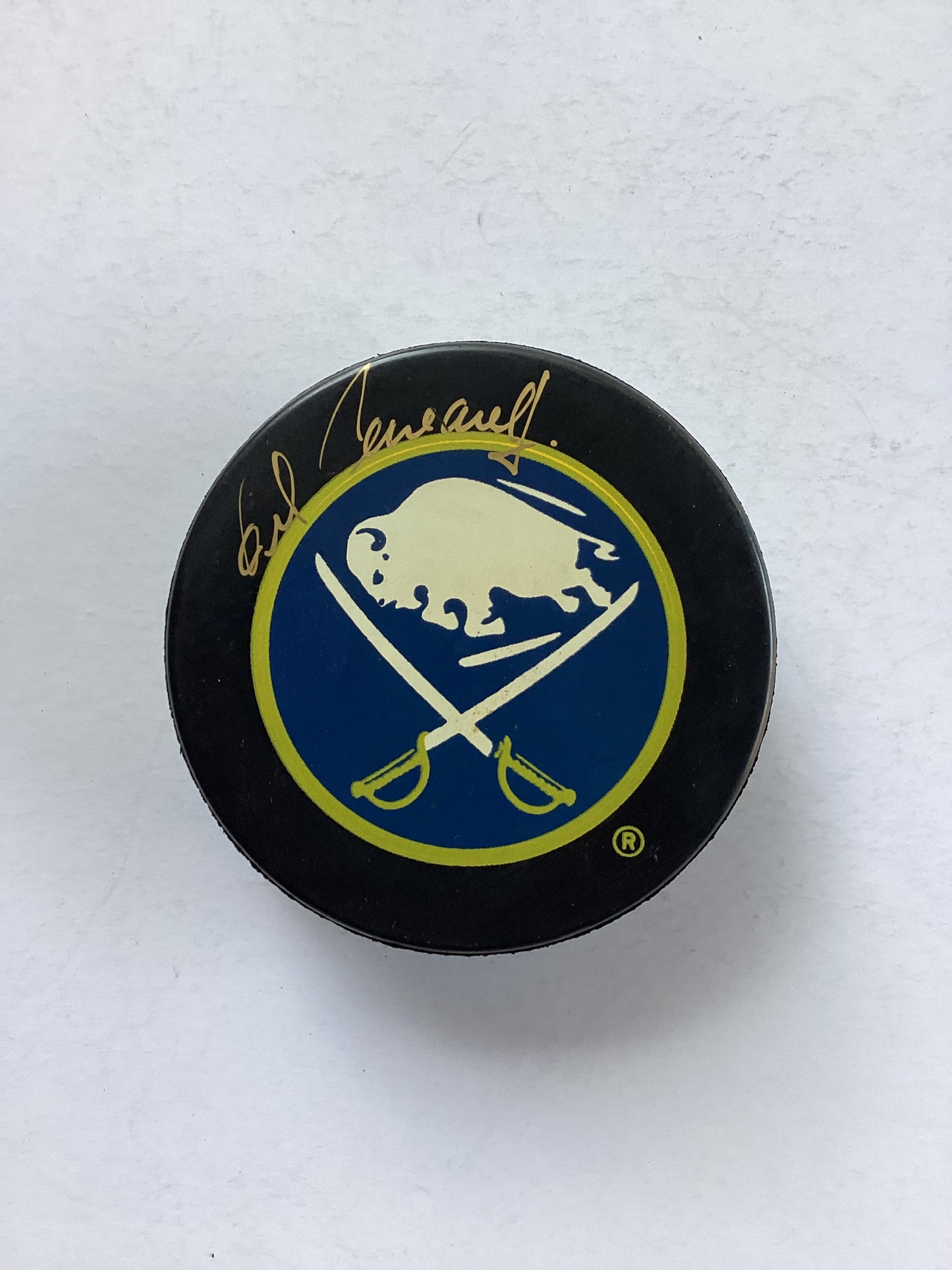 Buffalo Sabres Signed Puck - Gil Perreault