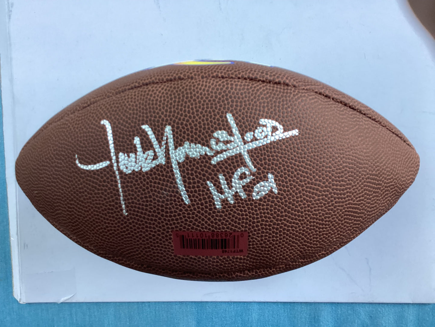 Los Angeles Rams Signed Football - Jack Youngblood