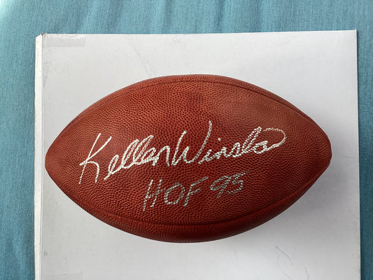 San Diego Chargers Signed Football - Kellen Winslow