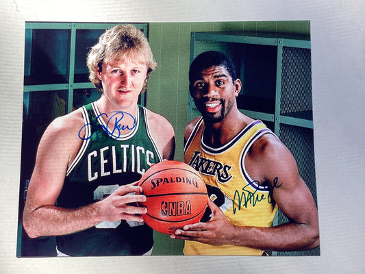 Larry Bird - Boston Celtics & Magic Johnson - Los Angeles Lakers