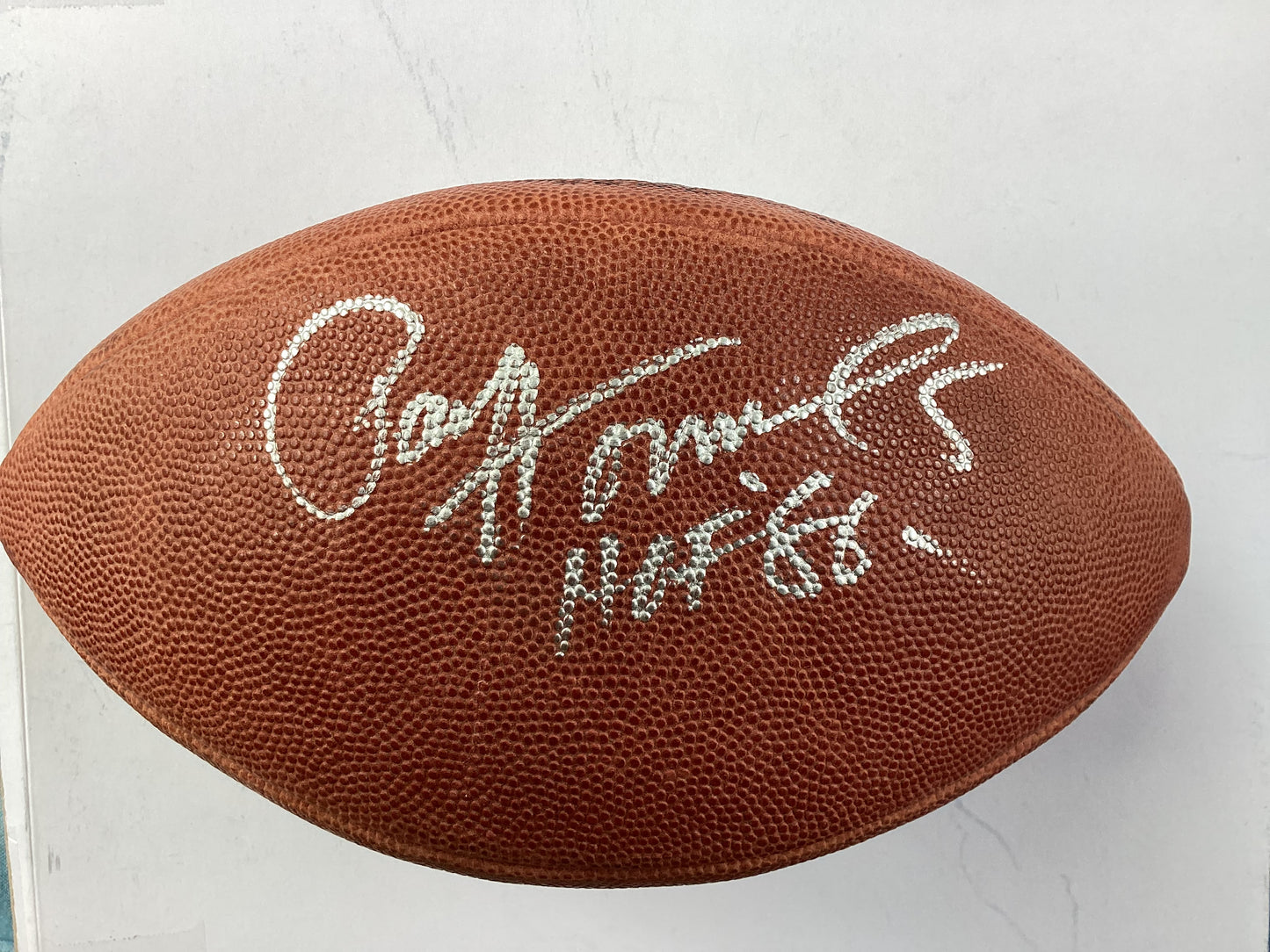 Green Bay Packers Signed Football - Paul Hornung