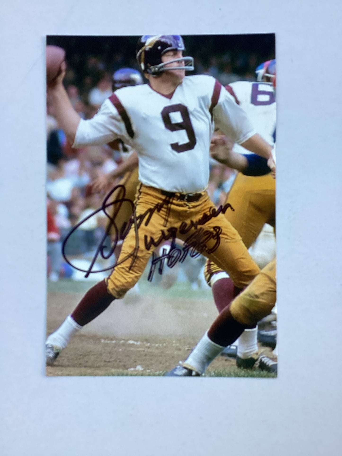 Sonny Jurgensen - Washington Redskins