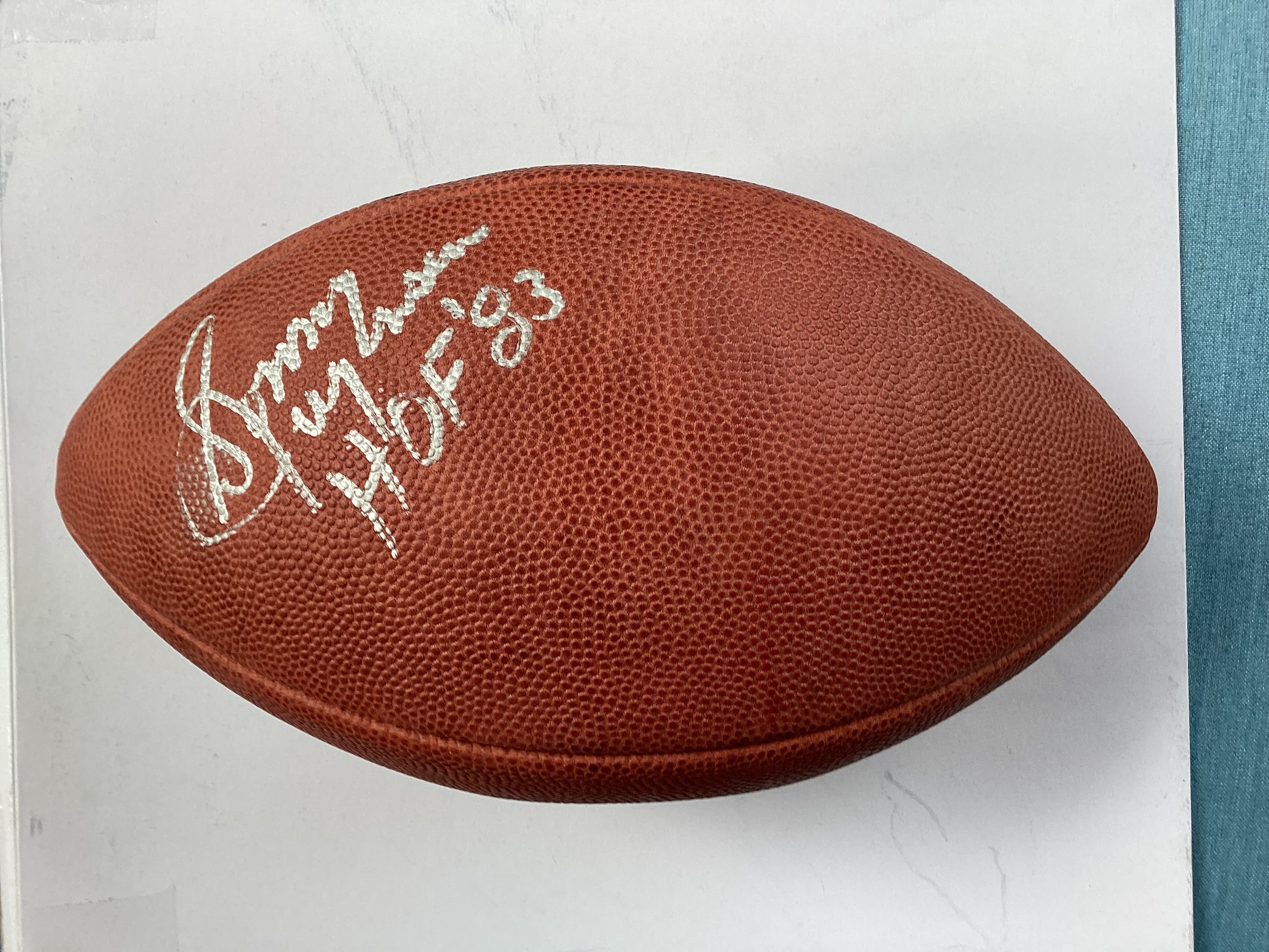 RedSkins high quality Signed Football