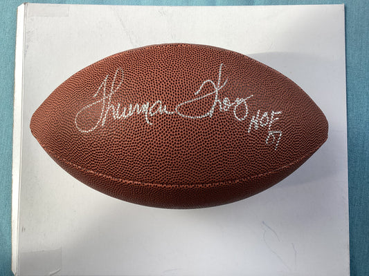 Buffalo Bills Signed Football - Thurman Thomas