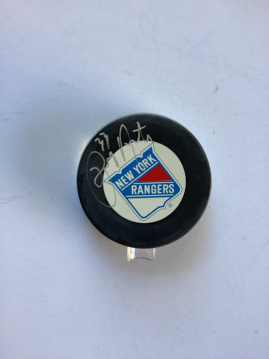 New York Rangers Signed Puck - Tony Amonte