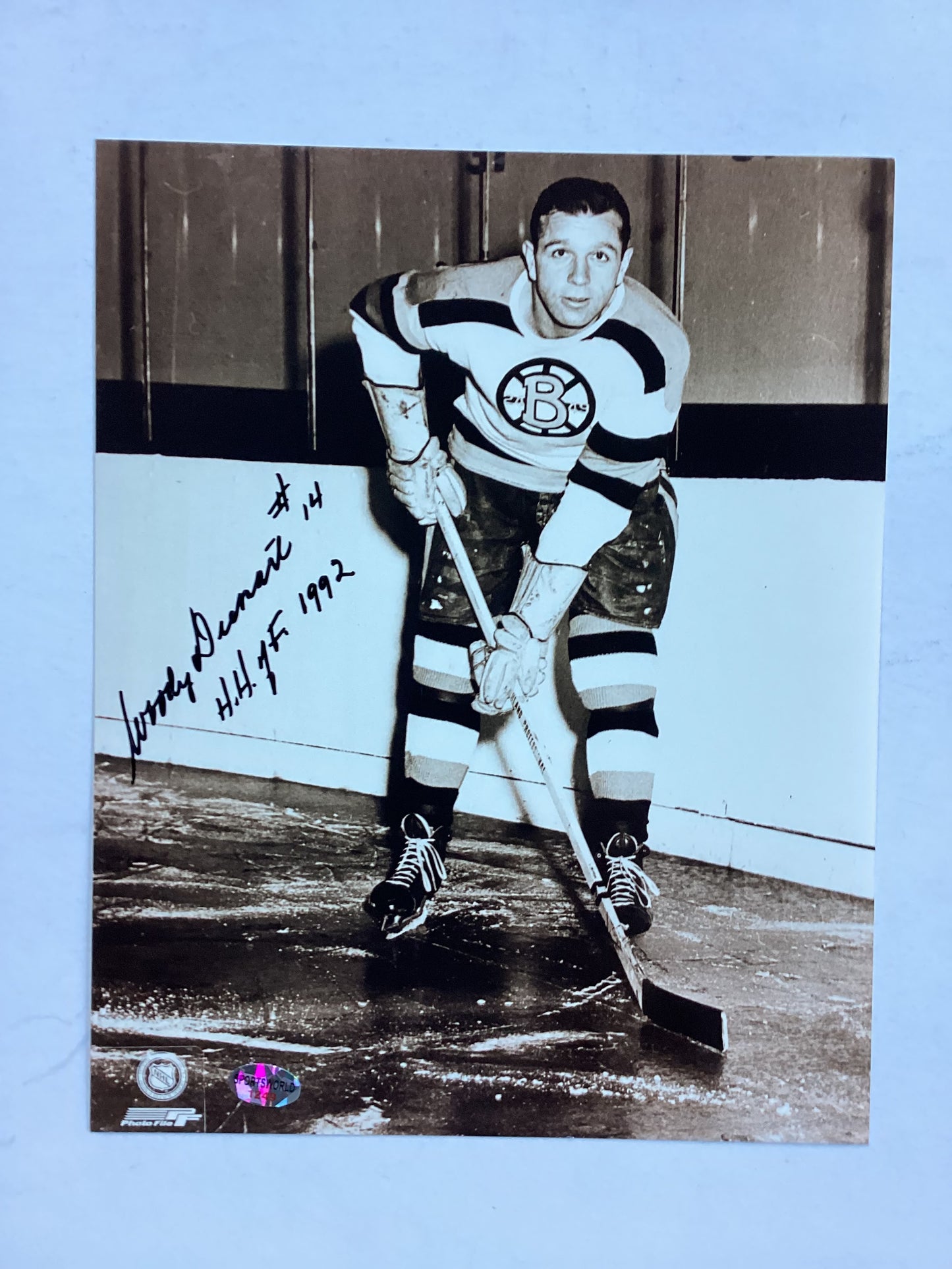 Woody Dumart - Boston Bruins